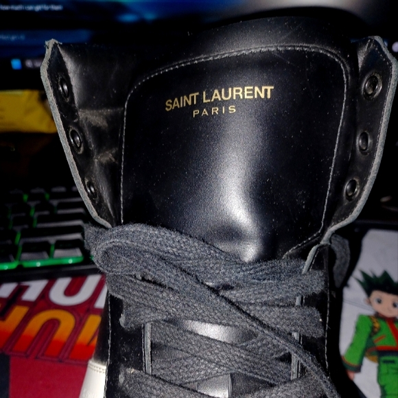 Saint Laurent Court Classic SL/10 high-top sneaker - Picture 1 of 3